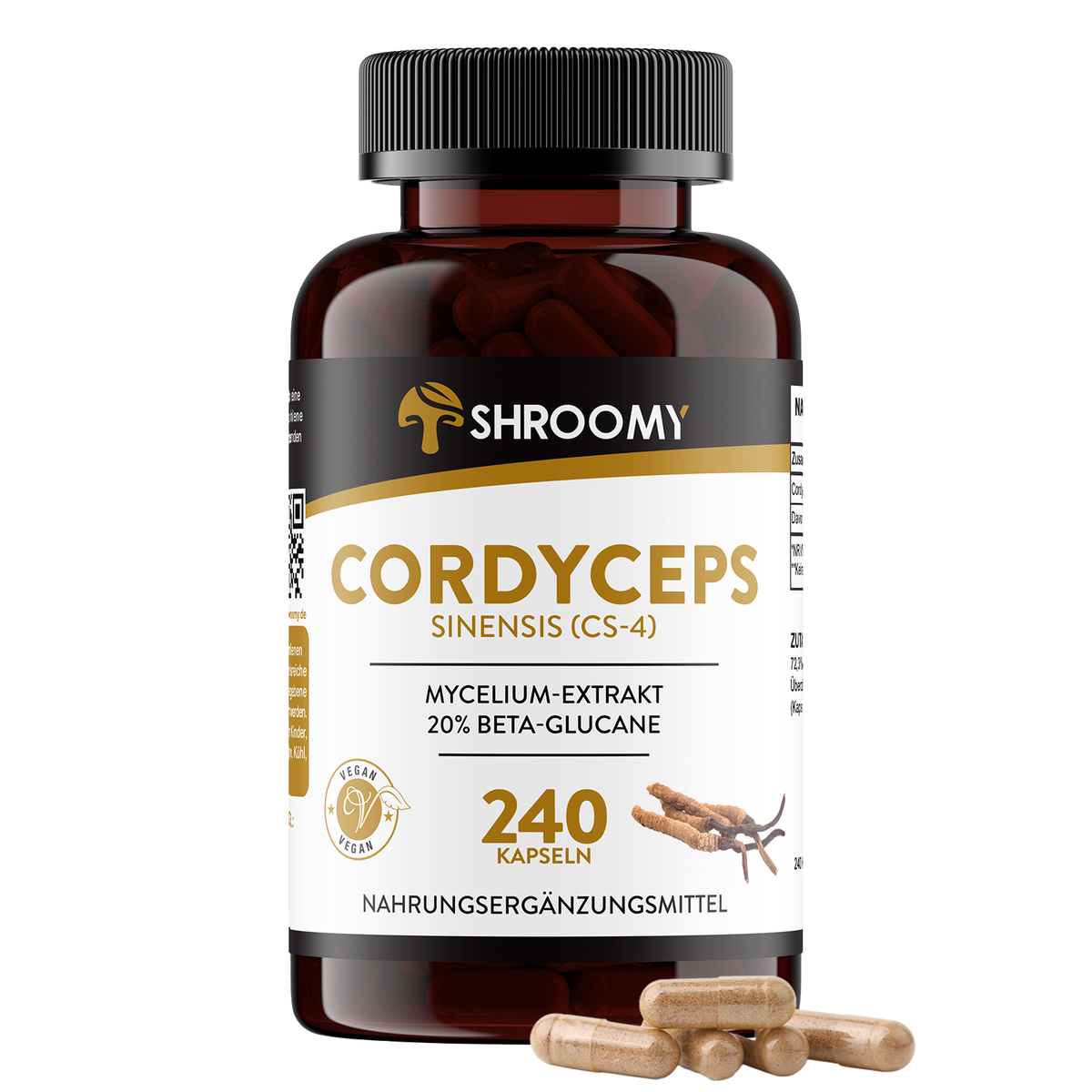 Cordyceps Kapseln Big Pack