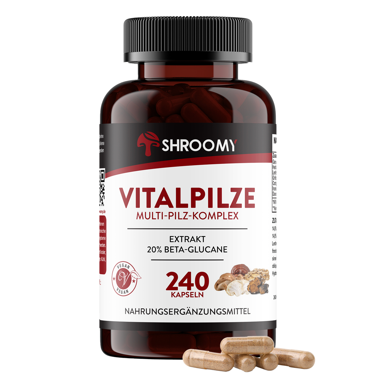 Vitalpilze Kapseln Big Pack
