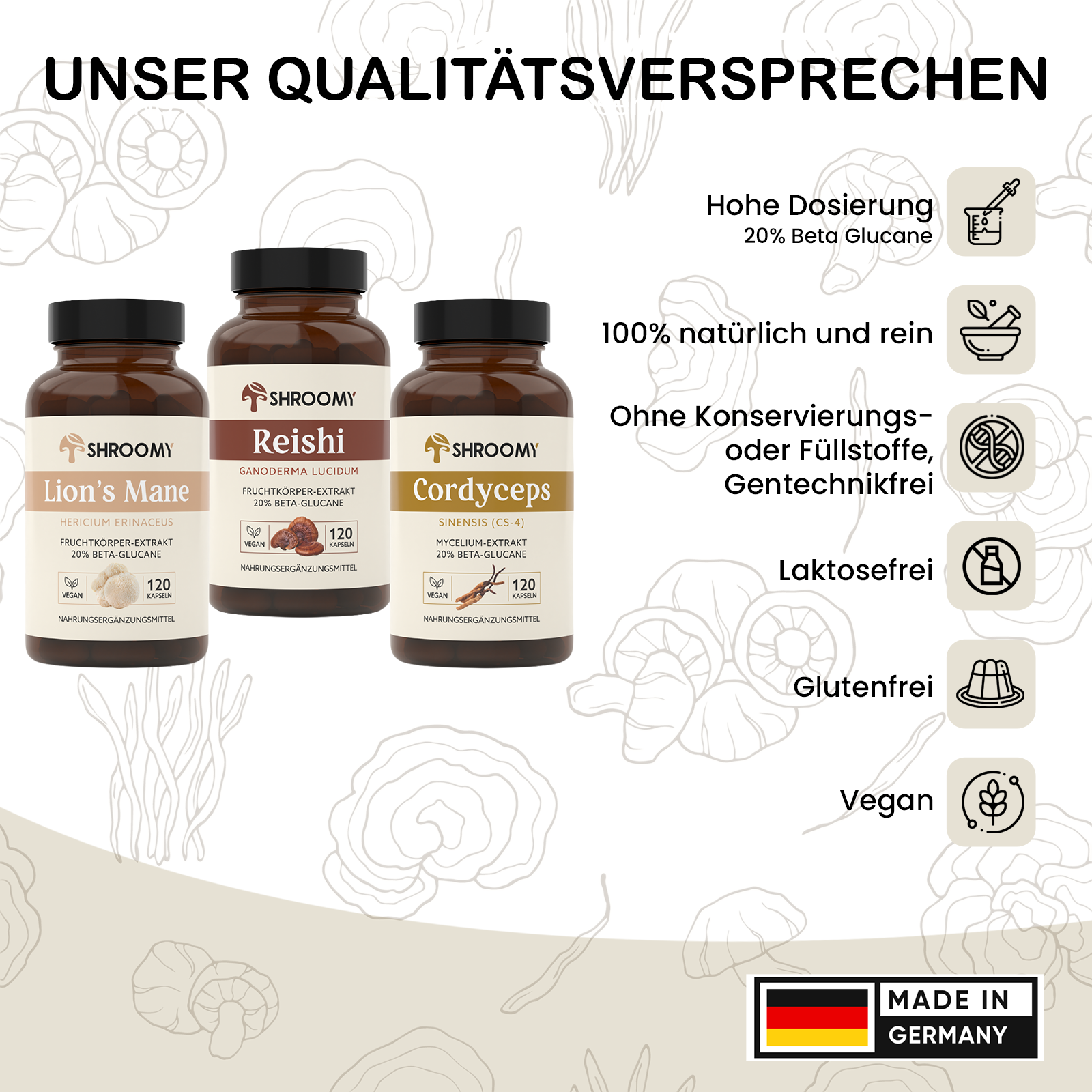 The SHROOMY Premium Collection