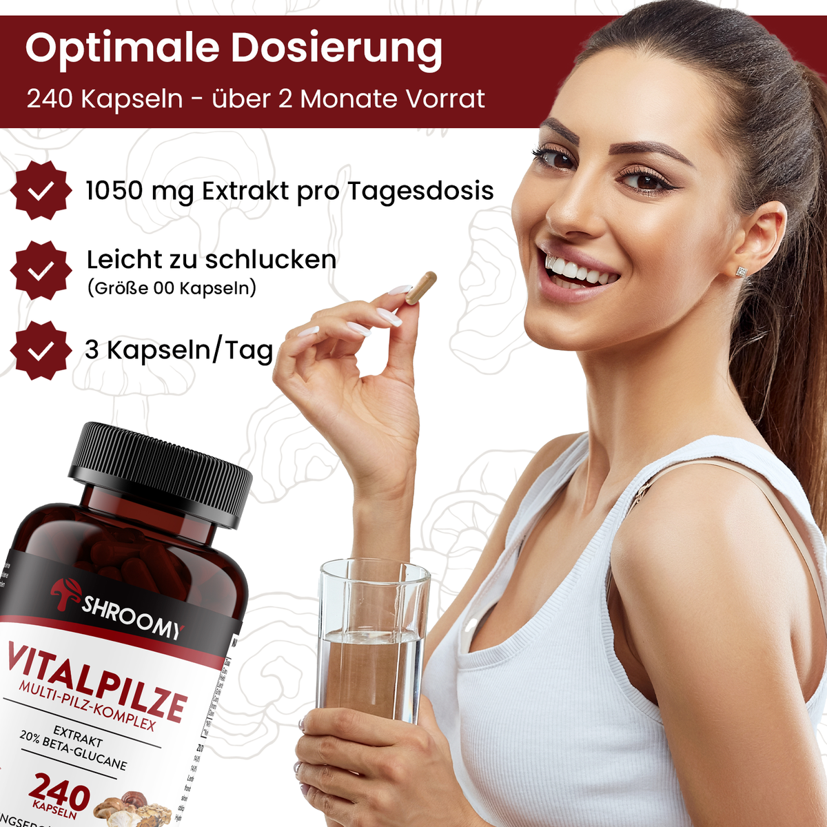 Vitalpilze Kapseln Big Pack