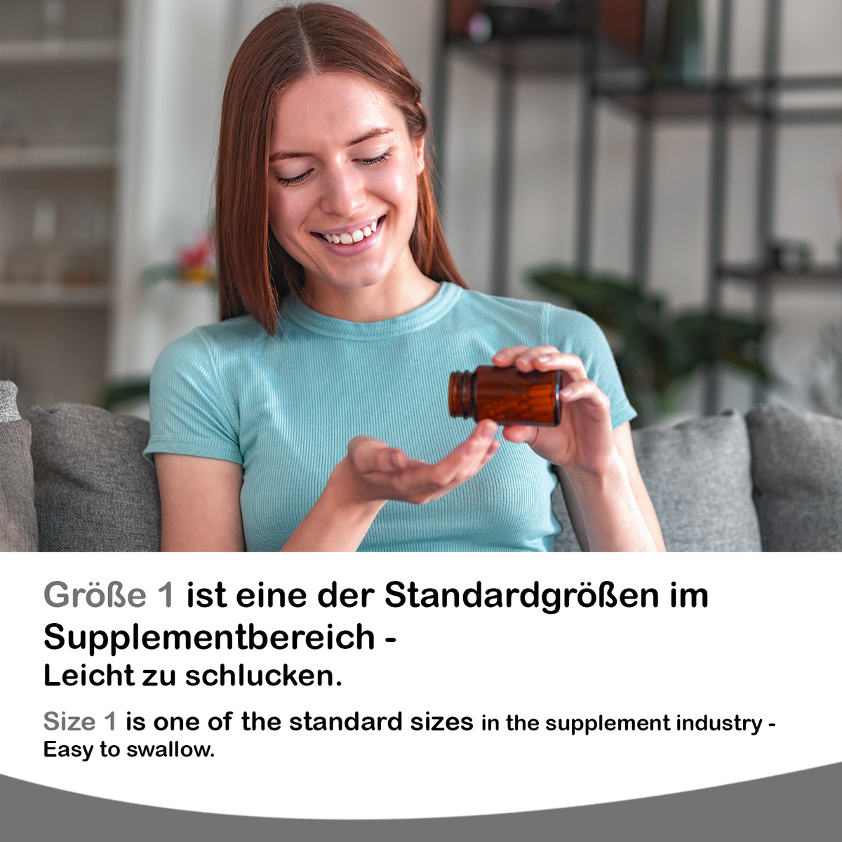 Größe 1 Leerkapseln (HPMC)