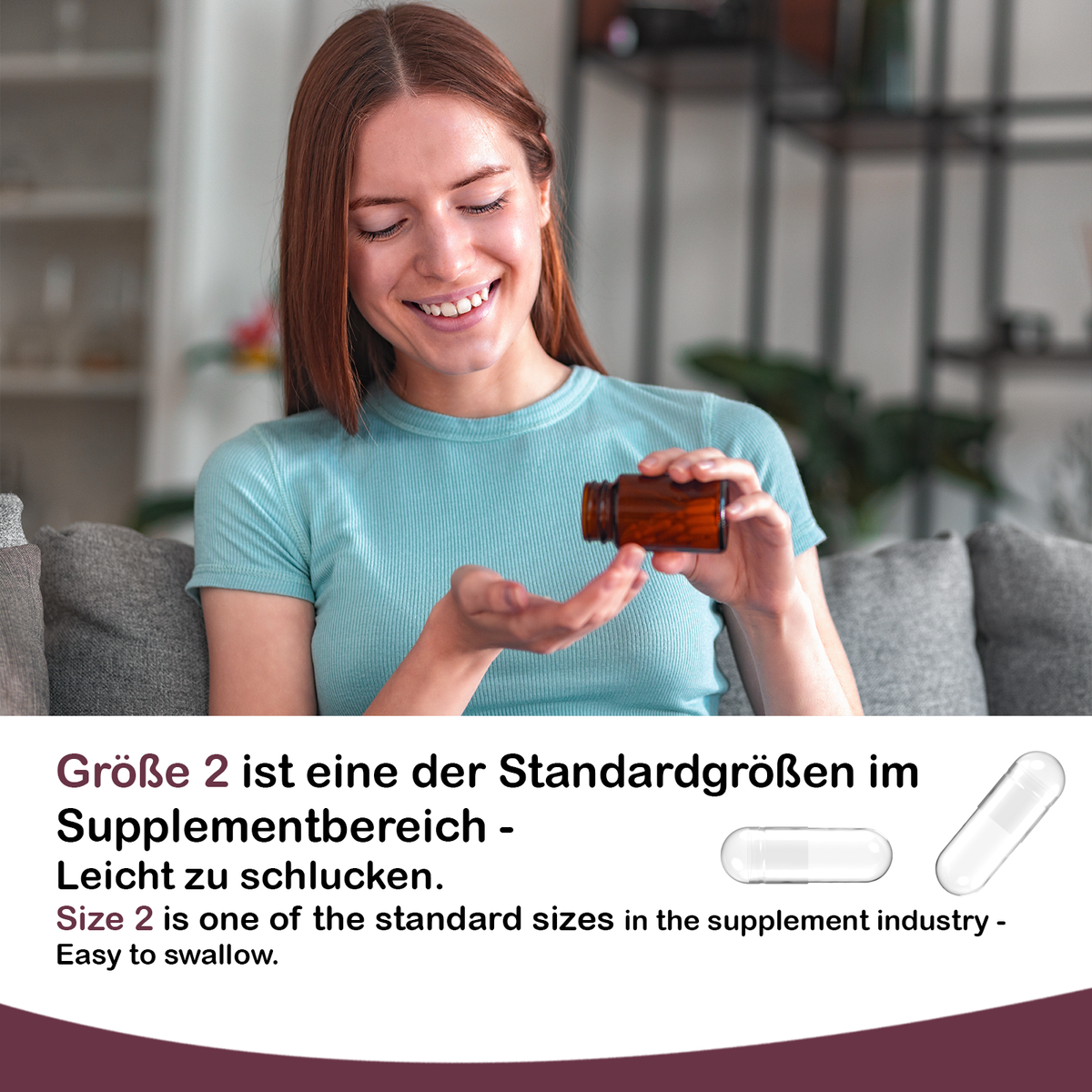 Größe 2 Leerkapseln (HPMC)