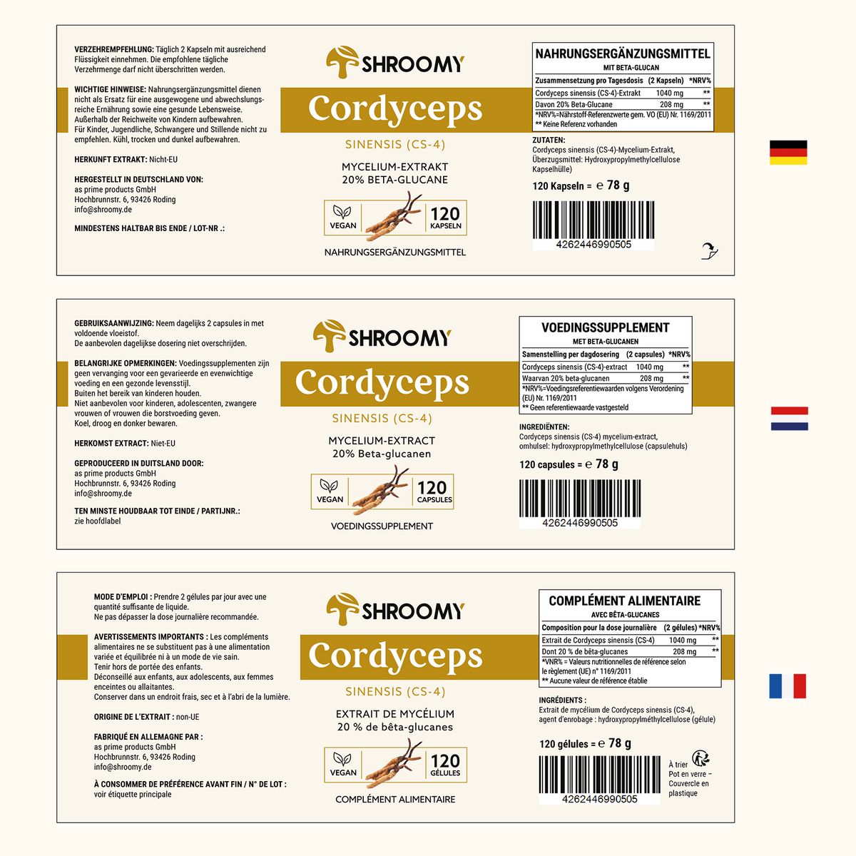 Cordyceps Kapseln