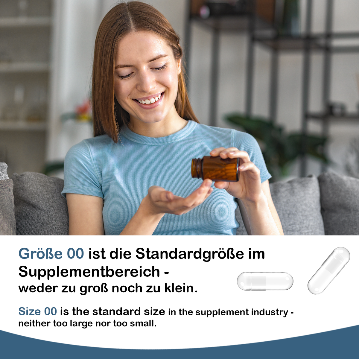 Größe 00 Leerkapseln (HPMC)