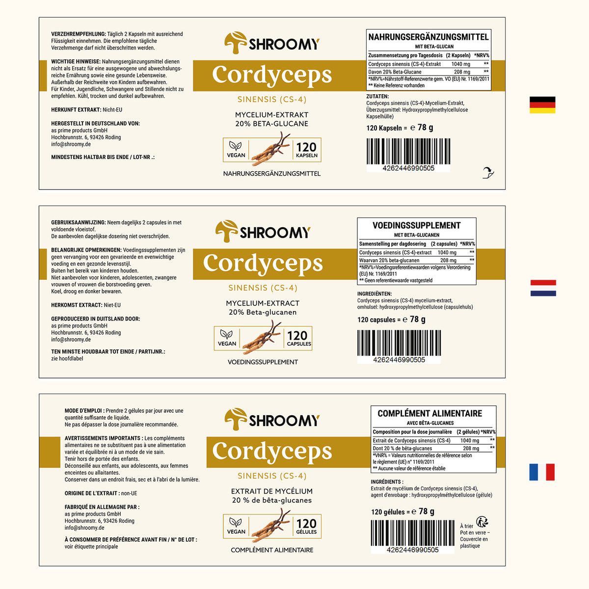 Cordyceps Kapseln